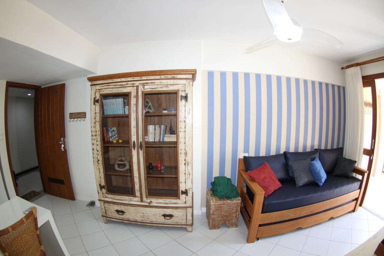 Apt Na Praia Do Forte Em Condominio Frente Mar! Kültér fotó