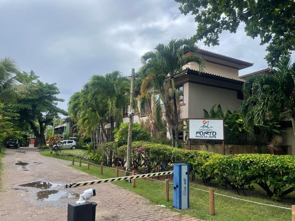 Apt Na Praia Do Forte Em Condominio Frente Mar! Kültér fotó