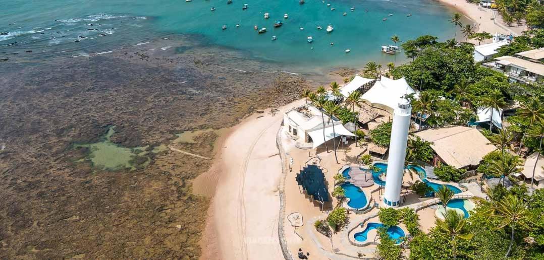 Apt Na Praia Do Forte Em Condominio Frente Mar! Kültér fotó